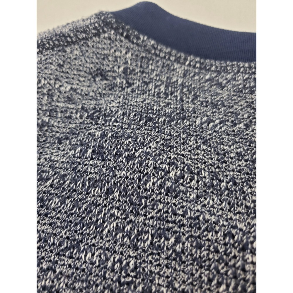 Joe's Jeans Mens Henley Sweater Night Sky Blue XL 45JMFAWHV004-NSK USA Made - Picture 6 of 8